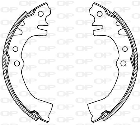 OPEN PARTS Jarrukenkäsarja BSA2081.00